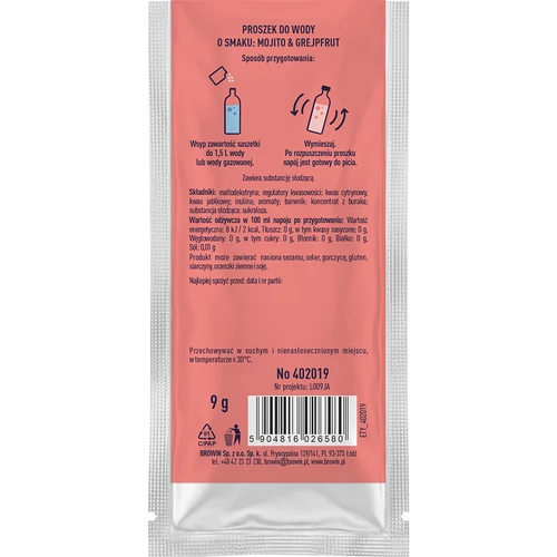 VSYPTO s příchutí Mojito Grep, 9 g - 3