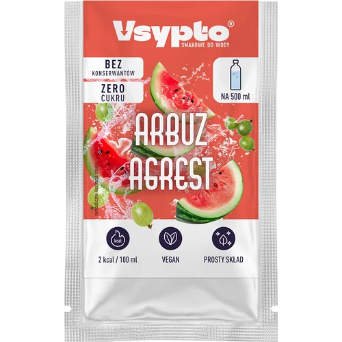 VSYPTO s příchutí vodní meloun a angrešt, 3 g - 2