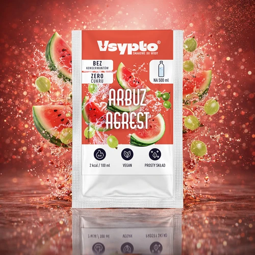 VSYPTO s příchutí vodní meloun a angrešt, 3 g