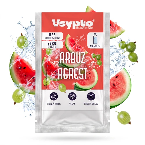VSYPTO s příchutí vodní meloun a angrešt, 3 g