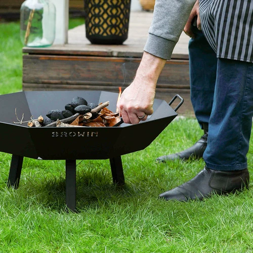 Zahradní ohniště ø 80 cm - loftové - 9