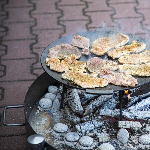 Zahradní ohniště ø 80 cm svařované - 9