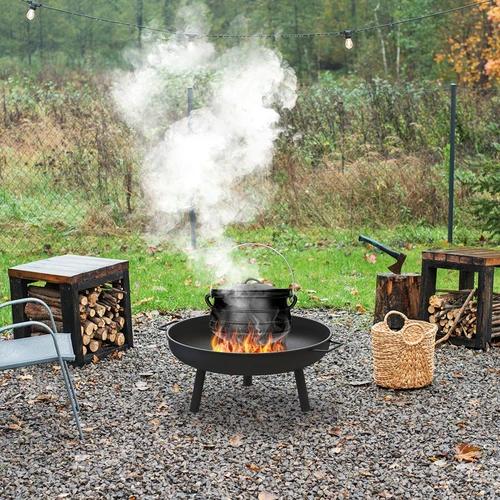 Zahradní ohniště Ø58 cm, kulaté, mísa - 12