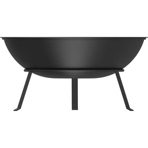 Zahradní ohniště s roštem, Ø55 cm, kulaté, mísa - 2