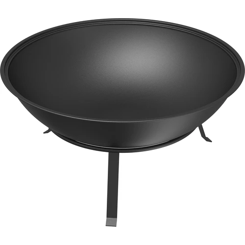 Zahradní ohniště s roštem, Ø55 cm, kulaté, mísa - 3