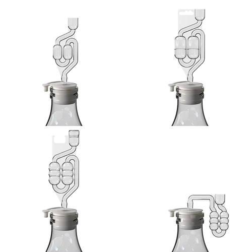 Zátka do balónu fi 48/51 mm s uzávěrem - 4