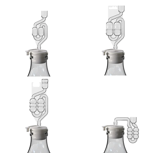 Zátka do balónu fi 50/54 mm s uzávěrem - 4