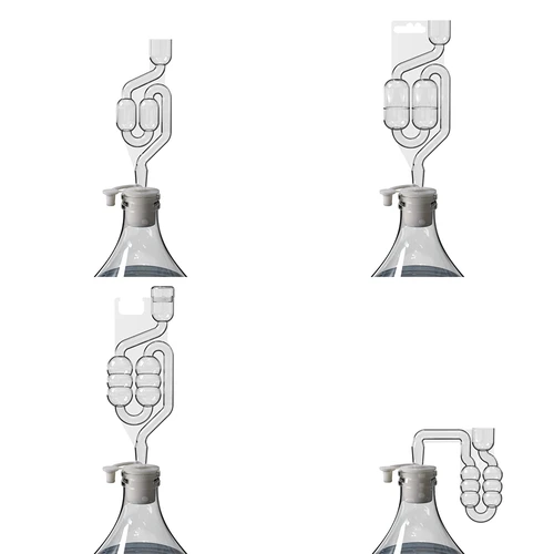 Zátka do demižonu fi 28/32 mm s uzávěrem - 4