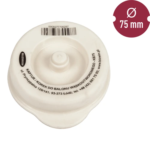 Zátka / kryt na demižony s úzkým hrdlem fi 75 mm - 2