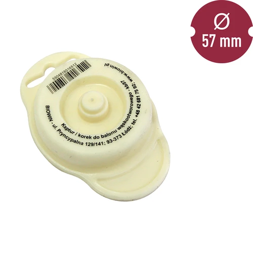 Zátka / kryt na demižony s úzkým hrdlem fi57mm - 2