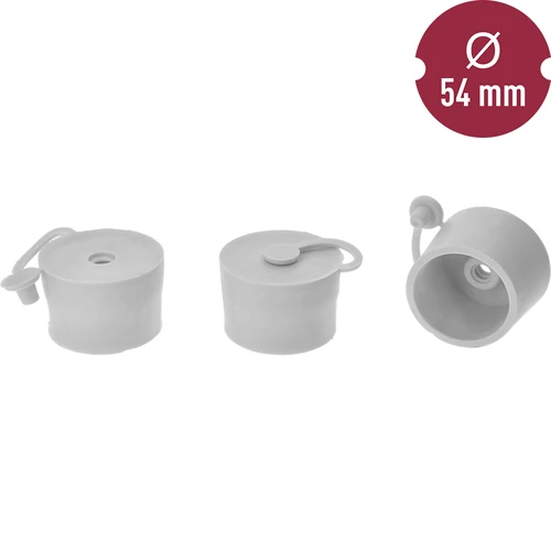 Zátka na demižon fi 54 mm s uzávěrem - 2