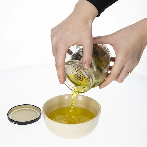 Závaží - sítko na zavařeniny, kvašené výrobky a ocet - do sklenic fi 82 - 8