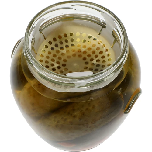 Závaží - sítko na zavařeniny, kvašené výrobky a ocet - do sklenic fi 82 - 6