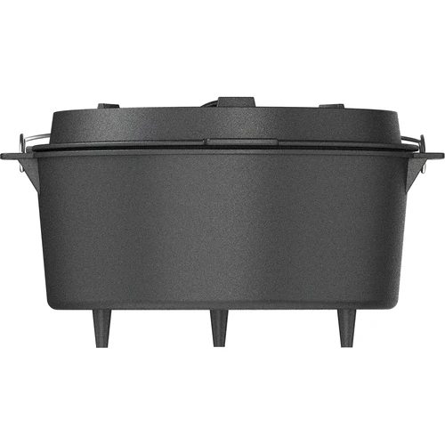 Závěsný litinový kotlík s pánví - 6