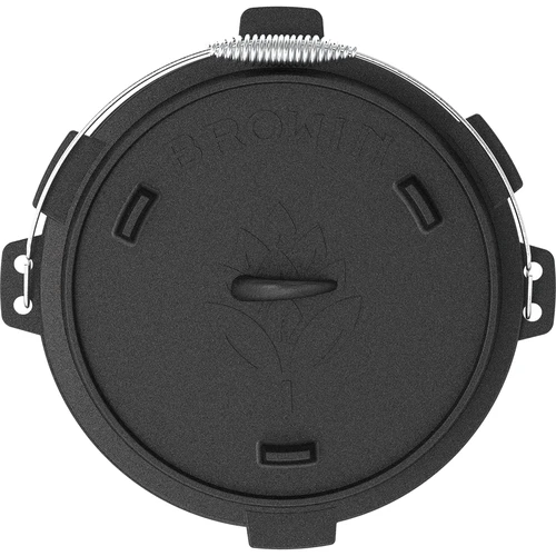 Závěsný litinový kotlík s pánví - 7