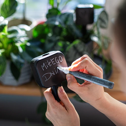 Zavlažovač rostlin – černá tabulka, 200 ml - 9