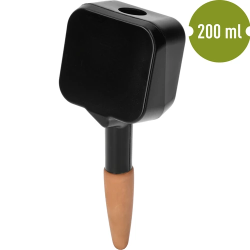 Zavlažovač rostlin – černá tabulka s keramickou nožkou, 200 ml - 2