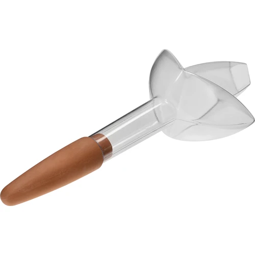 Zavlažovač rostlin – průhledný list s keramickou nožkou, 120 ml - 3