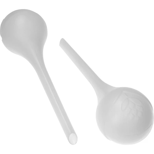 Zavlažovací koule pro rostliny, bílé poloprůhledné, 400 ml, 4 ks. - 2