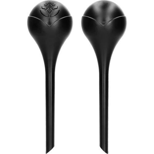 Zavlažovací koule pro rostliny, černé matné, 400 ml, 2 ks.