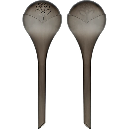 Zavlažovací koule pro rostliny, černé průhledné, 400 ml, 2 ks.  - 1 