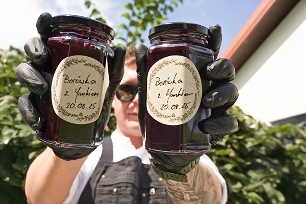 Borůvkový džem s esencí Jänek-Majster