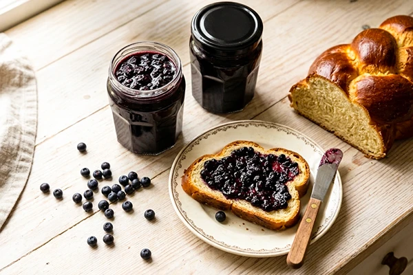 Domácí borůvkový džem s pektinem – méně cukru, více ovoce!