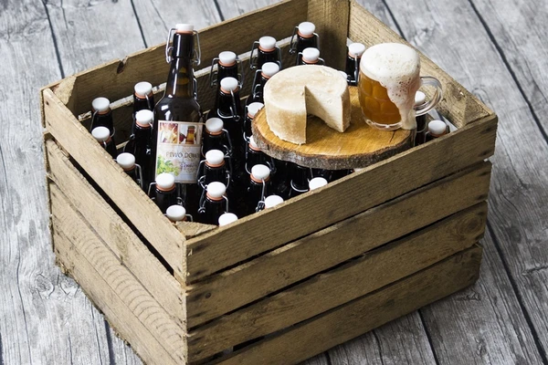 Domácí pivní sýr