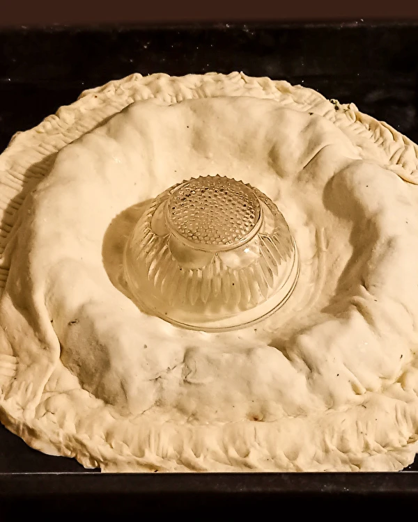 Kynutá hvězda se špenátem