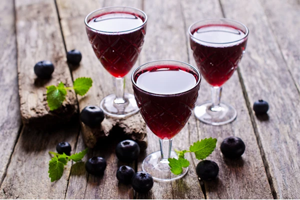 Likér z kanadských borůvek