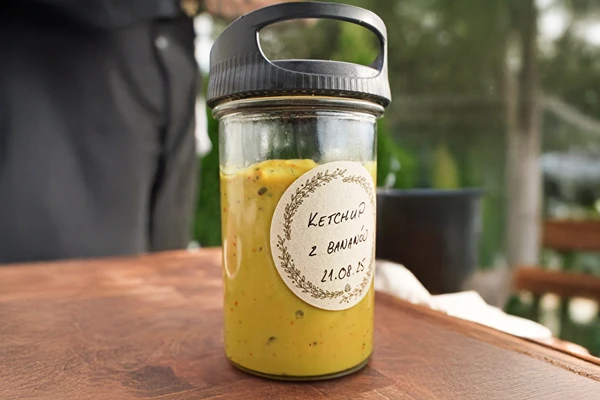 Sladko‑pikantní banánový kečup – ideální k burgerům a nejen k nim