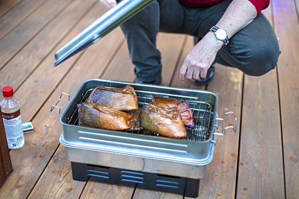 Štědrovečerní kapr, uzený