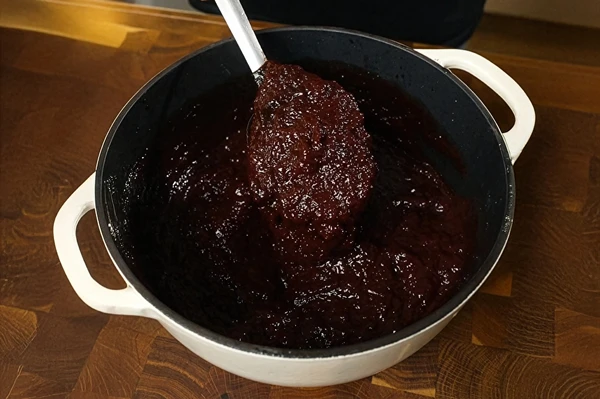 Švestková povidla s čokoládou