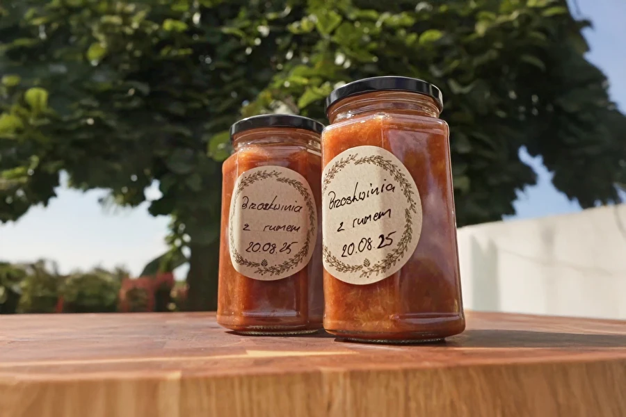 Browin Przepiśnik - Broskvový džem s esencí Jamaica Rum