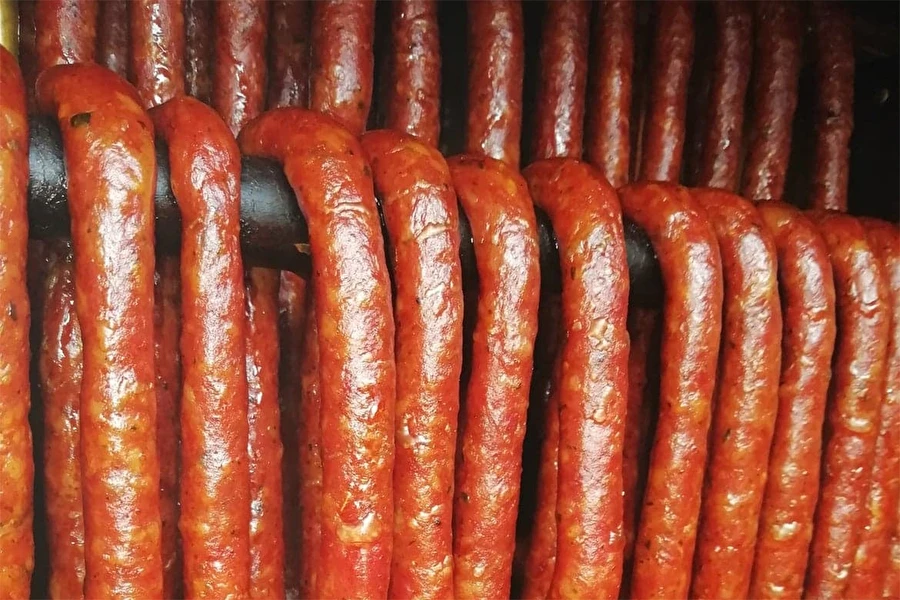 Domácí vepřové kabanosy