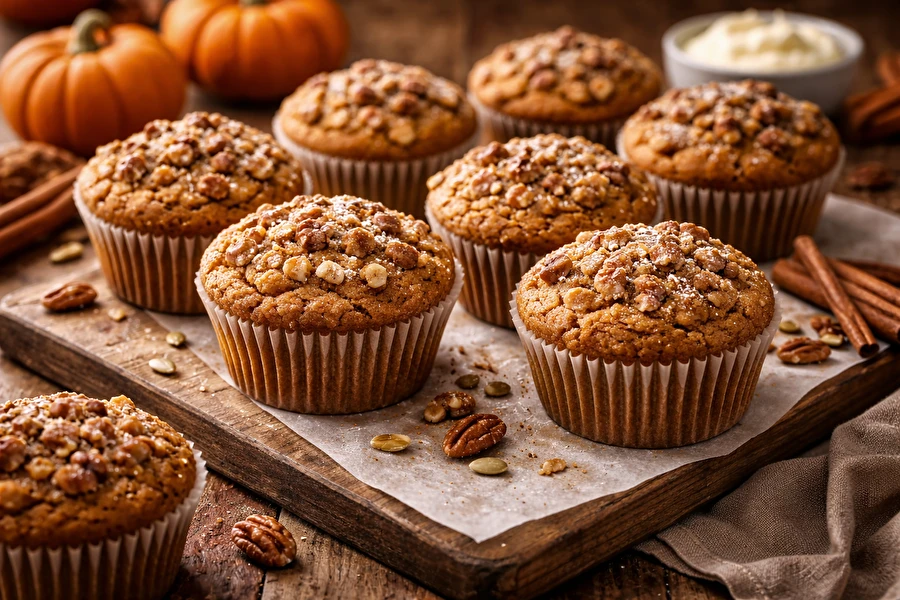 Browin Przepiśnik - Dýňové muffiny