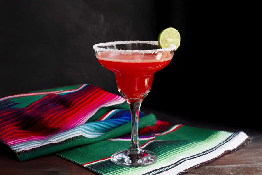 Jahodová margarita - ovocný koktejl