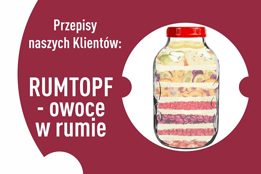 Browin Przepiśnik - Jak připravit Rumtopf?