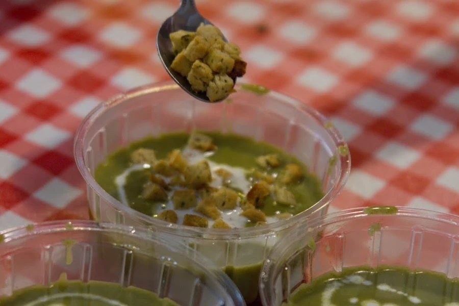 Browin Przepiśnik - Krémová špenátová polévka