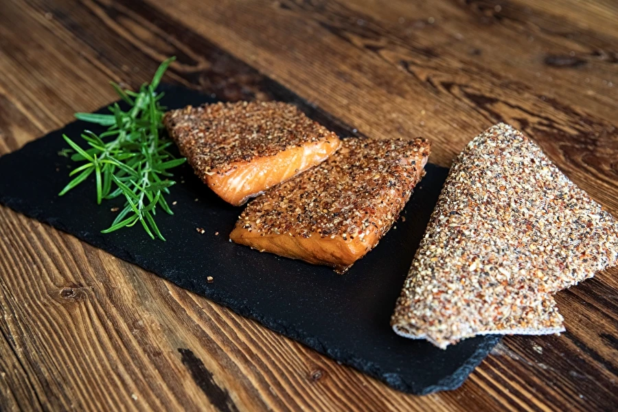 Losos uzený za tepla