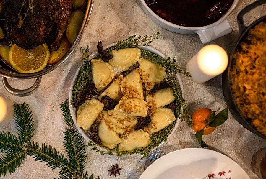 Browin Przepiśnik - Pirohy se zelím a houbami