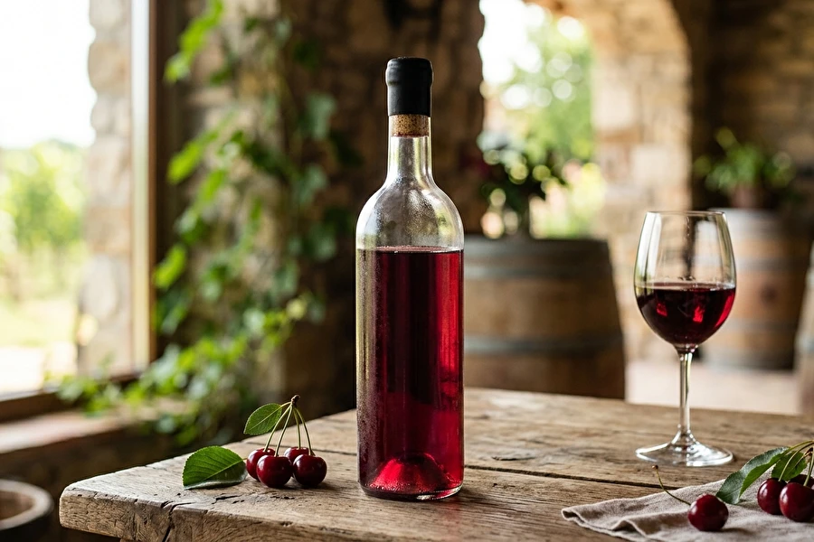 Browin Przepiśnik - Polosladké višňovo-třešňové víno