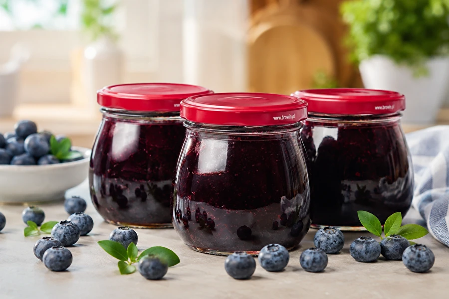 Recept na borůvkový džem bez přidaného cukru