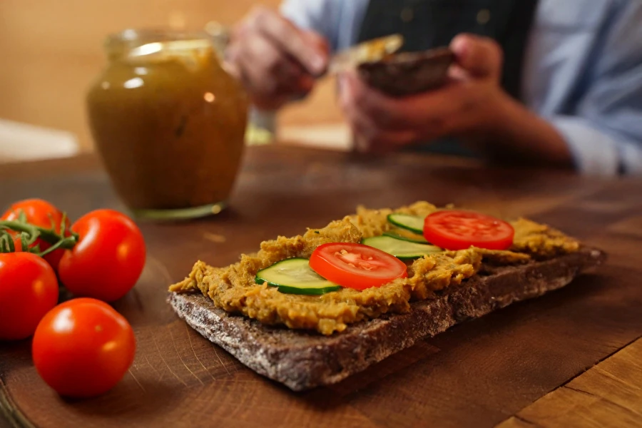 Browin Przepiśnik - Vegetariánská paštika z čočky a dýně ze šunkovaru