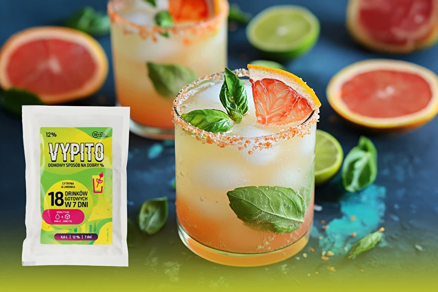 Browin Przepiśnik - Vypito Limetková bazalka – osvěžující drink s nádechem bazalky a citrusů